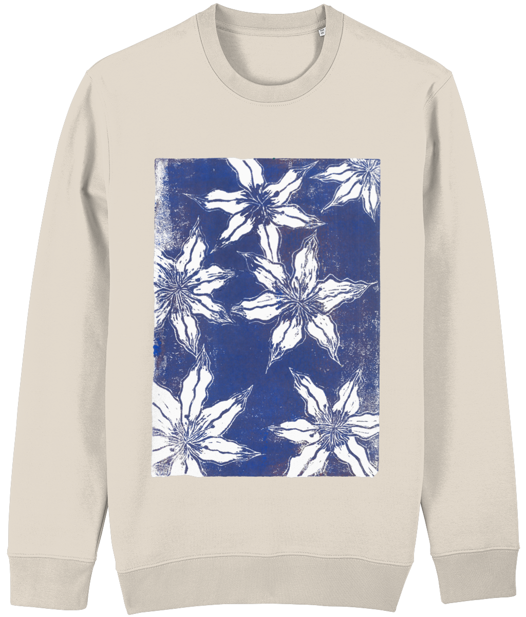 Blütenklang Sweatshirt für Erwachsene