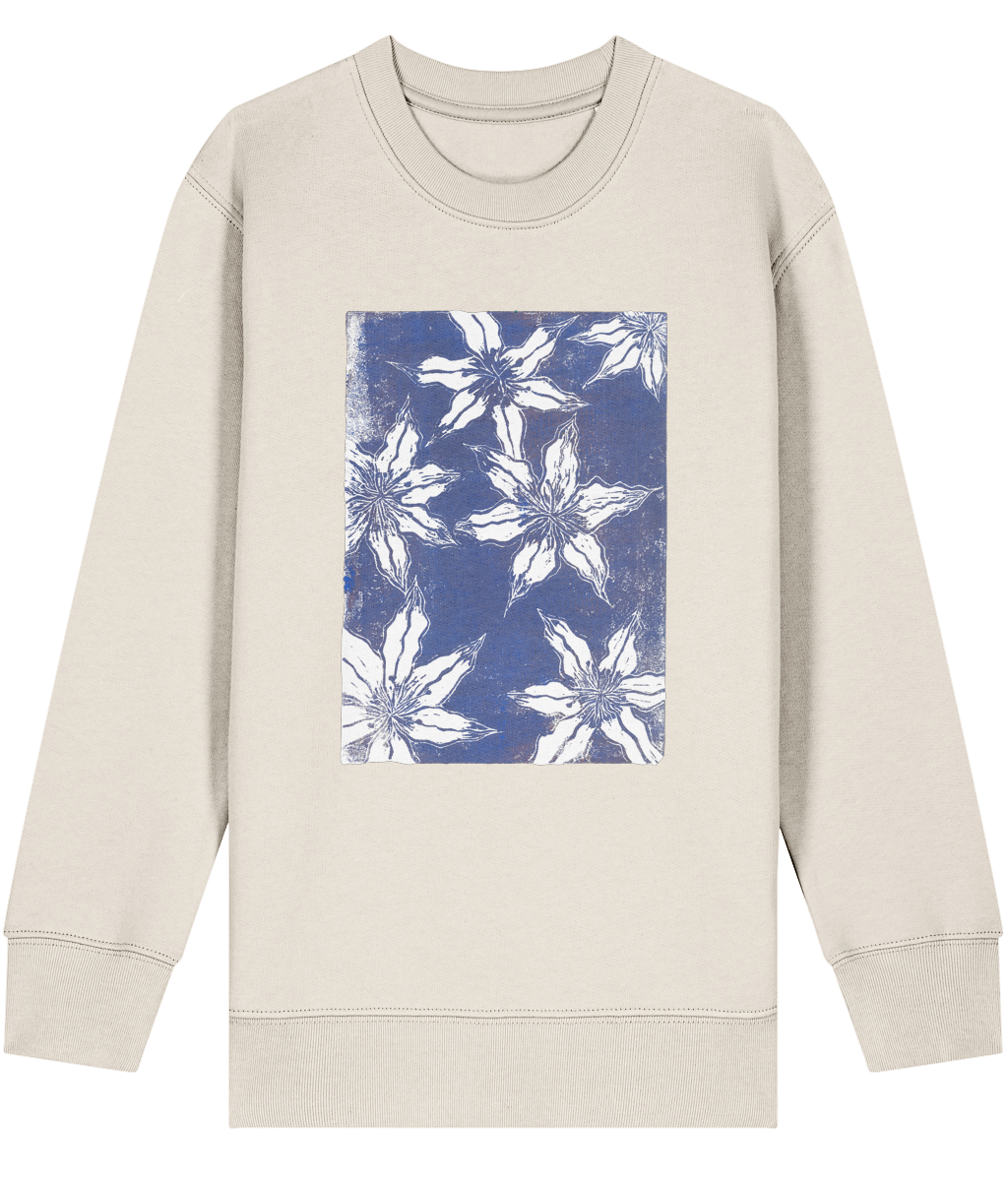 Blütenklang Sweatshirt für Kinder