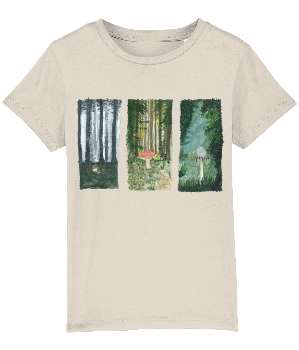 Waldpilze T-Shirt für Kinder